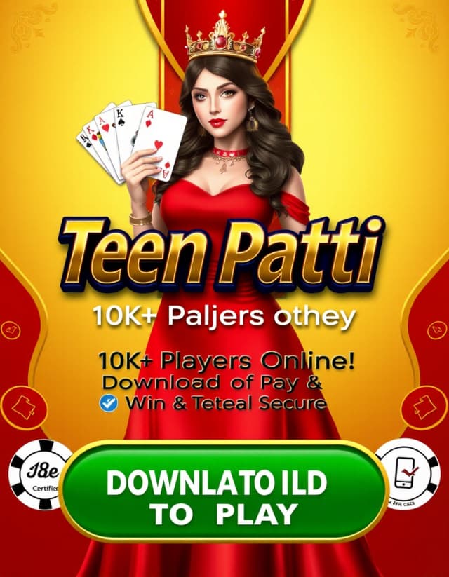 Online Teen Patti Real Money Banner